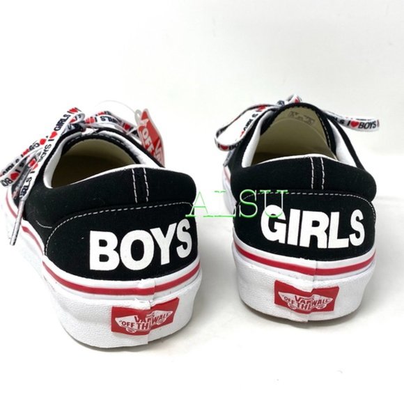 💖MEGA SALE💖VANS ERA I heart ❤️ Black Canvas Men's Size 9.5 13 VN0A4U39WKU - Picture 10 of 12